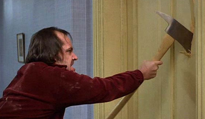 Okay, be honest, did anyone going in to see The Shining actually think that Jack Nicholson wasn't going to try to kill his family?