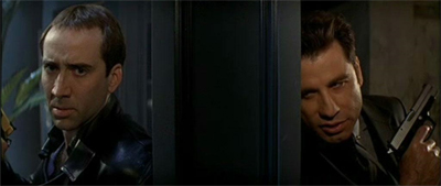 Travolta took the news of Nicholas Cage's Ocar win worse than most...