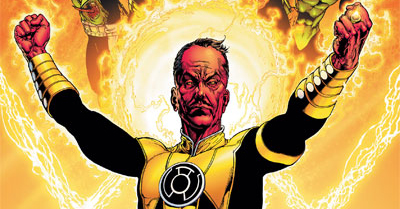 C'mon... Red Skin? A dodgy moustache? A name like 'Sinestro'? There was no way this kid was ever going to turn out to be one of the good guys...