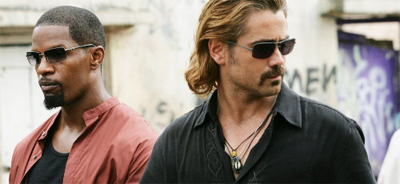 My problems with the Miami Vice movie: 01.) Not enough Miami, 02.) Not enough Vice...