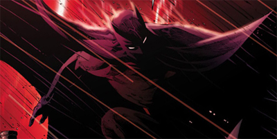 Batman's lucky he doesn't die of pneumonia in that rain...