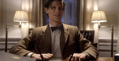 It's the perfect fit... both Nixon and the Doctor have missing tapes...