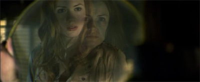 Talking to herself...