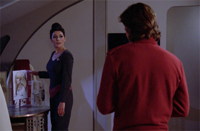 Not how he pictured her...