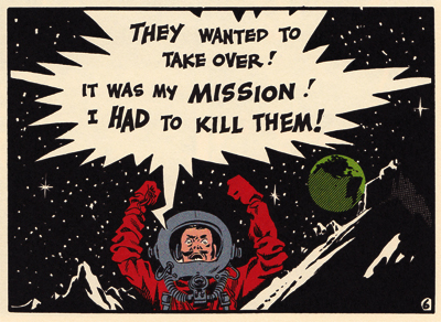 A little spaced out...