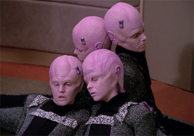 Look, they're practically in bits...