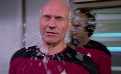 If you want a picture of Angel One, imagine a snowball hitting Picard's face — forever.Or for forty minutes. But it'll feel like forever.