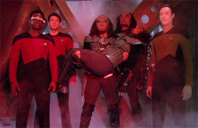 Sadly, an all-Klingon version of The Bodyguard never materialised...