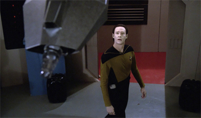 A giant frickin' laser...