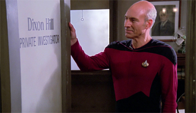 The holodeck certainly opens new doors for writers...