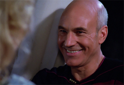 The smile on his face let's you know that he needs you, there's a truth in his eye saying he'll... probably ship out on the next Starship.