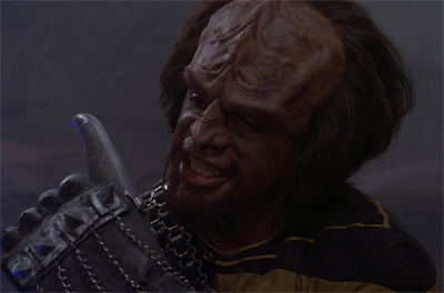 The gloves are, eh... on...