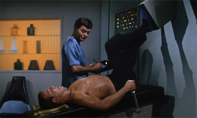 Kirk's not afraid to get physical...