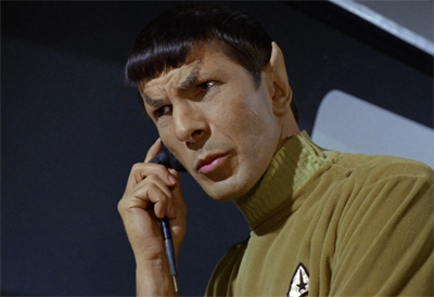 Spock got a call-back...