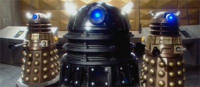 And the Cybermen are immediately relegated to Sec-ond best...