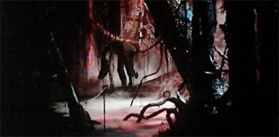 In the jungle, the peaceful jungle...