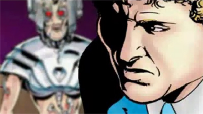 The Doctor's feeling blue today...