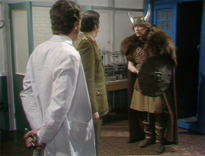 Okay, 90% of the pictures on this article are going to feature Tom Baker doing randomly surreal things...