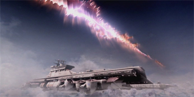 There's a crack in the sky...