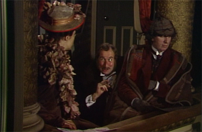 The edge of his seat...