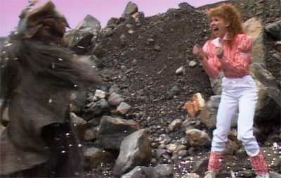 Mel in her natural state...