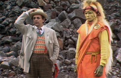 Sylvester McCoy provides the lion's share of the episode's charm.