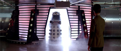 It's like a Dalek showroom...