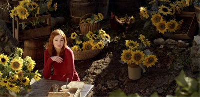 A sunny disposition...