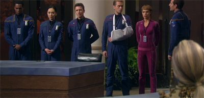 "Trip, you know, you should probably sit the next dangerous mission out."