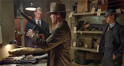 A well-oiled machine gun...