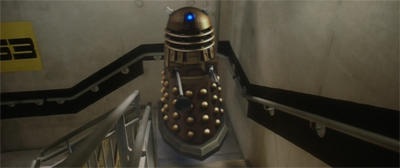 Stairs: the Daleks' other arch enemy!