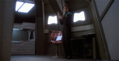 Another man alone...