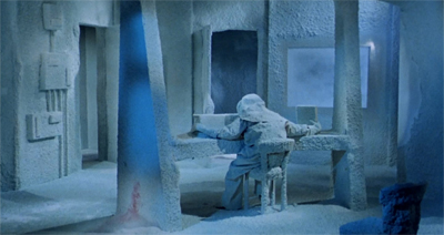 Talk about a chilly reception...