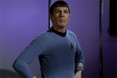 I am totally Spock...