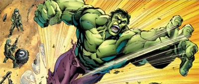 Hulk's boundless enthusiasm...