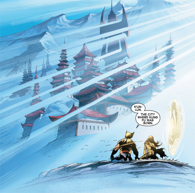 City on the edge of forever...