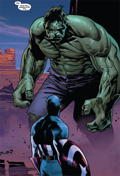 A jolly green giant...