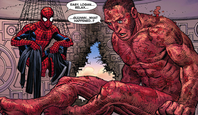 Wovlerine's all burnt up...