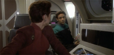 Bashir's not quite bashful...