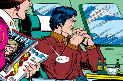 Iron Man's certainly got the bottle...