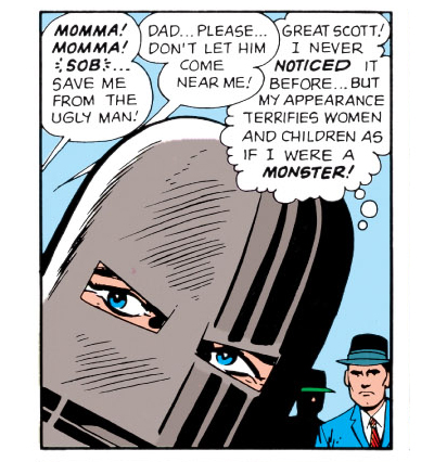 Testing his metal...