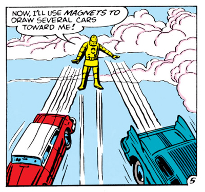 He's got a magnetic personality...