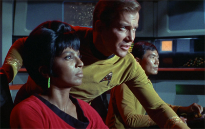 Uhura could quickly spot where the trouble was hailing from...