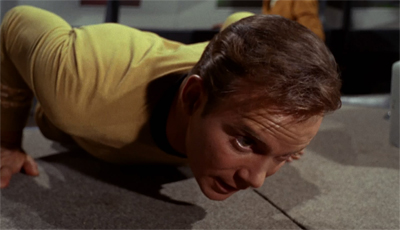 Kirk is just floored...