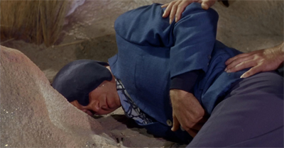 Really, "Kirk's old friend" is a more lethal role than "anonymous red shirt"...