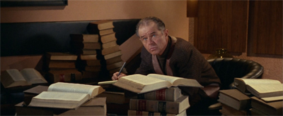 Well, at least if they need to throw the book at him, they'll know where to find him...