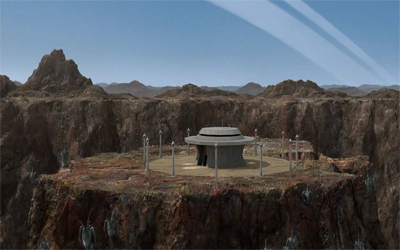 To be fair, the chasm is overkill. It's not like they have anywhere to run to.