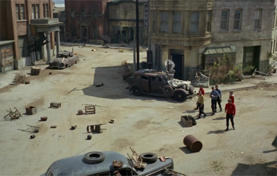 Streets away from Earth...