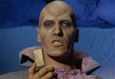 Ruk's Kirk impression is seamless...