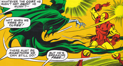 That's why they call him the Invincible Iron Man...